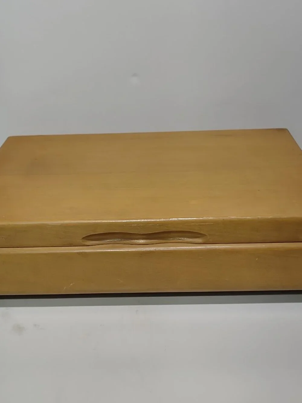 Vintage Oneida Community Silversmiths Flatware Wooden Box Case only